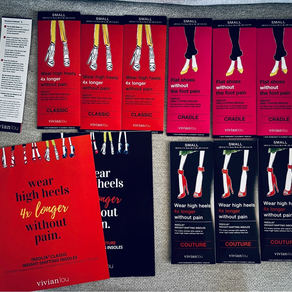 Vivian Lou Insoles for High Heels